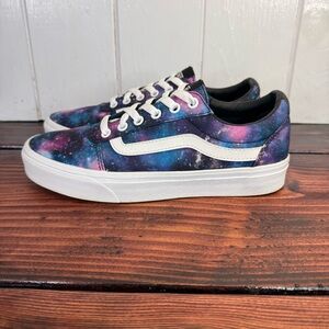 Vans Old Skool Galaxy Print Sneakers – Women’s 8.5 / Men’s 7